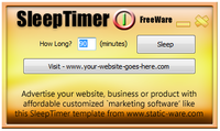 SleepTimer Customization Service